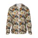 thumbnail image 1 of Balery Multi-Colored Roosters Sudadera ligera de manga larga con capucha y protección solar UPF 50+ para hombre y mujer, ideal para pesca y running-Small, 1 of 7
