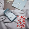 thumbnail image 3 of CIMAXIC Mariage 50 Pcs Sacs Cœur Rouges de la Saint-Valentin avec Cordon Pochettes à Bijoux pour Emballage de Cadeaux Cadeaux de Fête de Mariage Sacs à Bonbons Décoration de Festival,3.74"X2.76"X0.04 Pouces, 3 of 5