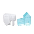 thumbnail image 4 of Kearding Molde de silicona blanco fácil de limpiar, sin manchas residuales, conveniente para moldes múltiples para manualidades Diy Herramientas y accesorios para hornear D, 4 of 6