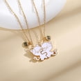 thumbnail image 3 of Necvior Pack of 2 Cats Pendant Necklaces Alloy Chain Necklace Unique Necklace Charm Necklaces Alloy Texture Present for Partners, 3 of 7
