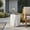 Antique White + Magnesium Oxide#7345, variant on Rattan Barrel Side Table for Patio, Outdoor Wicker End Table with Powder-Coated Iron Frame, 17.5 Brown Multi Accent Table