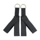 thumbnail image 1 of 2 correas de pilates, correas de yoga, correas para cintura, espalda, piernas y pies, anillo en D, reformer Negro, 1 of 9