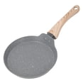 thumbnail image 1 of Frying Pan, Excellent Heat Conductivity Nonstick Skillet Fast and Efficient Heat Transfer Kitchen Omelet Pan Convenient to Use and Cooking Frying Pan Set, 1 of 7