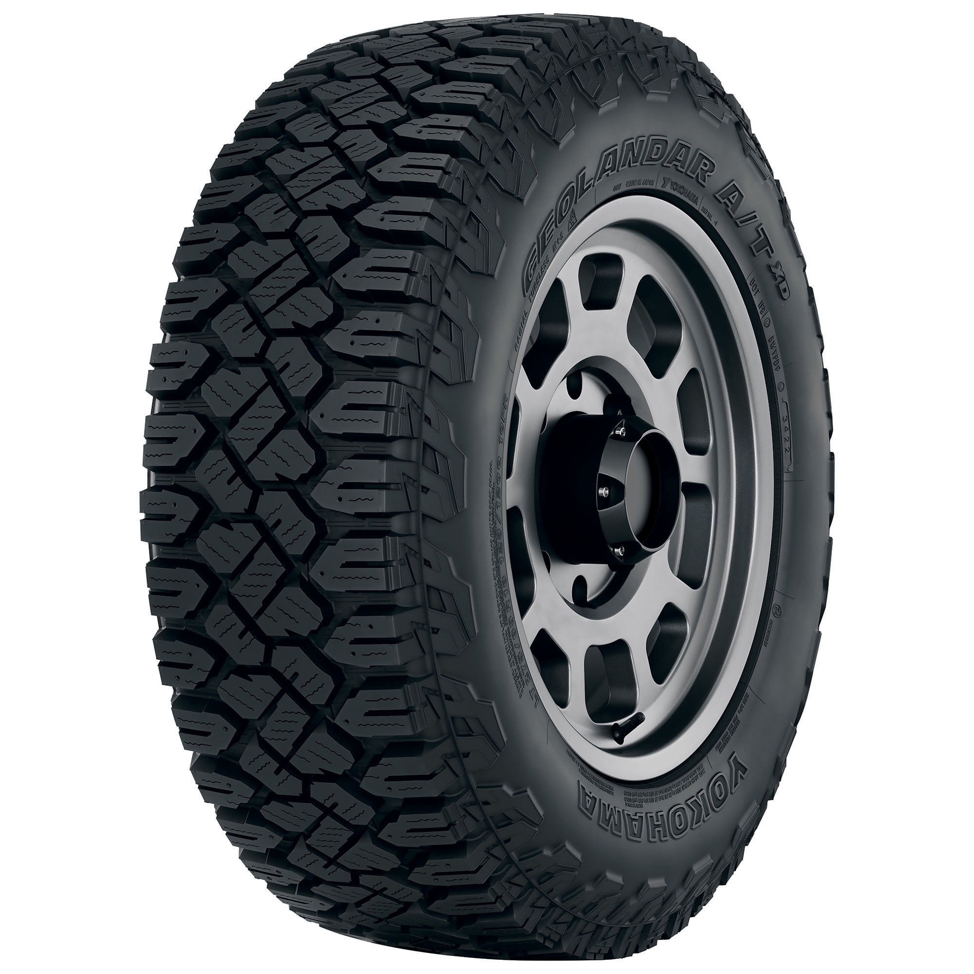 Set of 2 Yokohama Geolandar A/T XD LT265/75R16 123/120Q E Tires