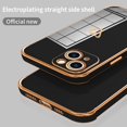thumbnail image 4 of Compatible with iPhone 11 Case for Women Girls, Cute Love Heart Pattern Electroplated Design Full-Around Soft Slim TPU Protective Bumper Cover for iPhone 11 6.1＂ -Black, 4 of 11