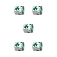 thumbnail image 3 of Ounissouiy Cintas de cinta de trébol para envolver serpentina de oro verde, suministros para fabricación de tarjetas para decoración de sala de Type2 NO2, 3 of 6