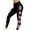 Black, variant on UPPADA Leggings for Women High Waist Stretch Christmas Tights Pants Buttery Soft Tummy Control Workout Gym Yoga Pants for Xmas Party Gifts for Women Red,L
