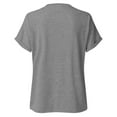 thumbnail image 5 of Women's Elegant Casual Fashion T-Shirt Button Neck Short Sleeve Top Comfortable Stylish Blouse for Everyday Wear, 5 of 5