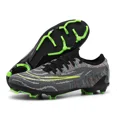 thumbnail image 2 of Botas de fútbol de entrenamiento para hombres al aire libre, zapatos de fútbol profesionales antideslizantes, tacos de partido ultraligeros, picos largos de alta calidad, Unisex, 2 of 4