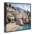 thumbnail image 3 of Stupell Industries Charming Coastal Architecture Architecture Painting Black Framed Art Print Wall Art, 30 x 24, 3 of 8
