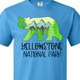 thumbnail image 4 of Inktastic Yellowstone National Park- Mountains and Bear Shape T-Shirt, 4 of 5