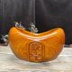 thumbnail image 3 of Rosewood carved treasure basin ornament, a modern Chinese style home decor item for living room, office, or business opening, perfect as a gift., 3 of 4