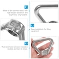 thumbnail image 2 of Threaded Nut Fastener Stainless Steel M16 Eye Nut Marine Lifting Thread Ring Nut, 2 of 8