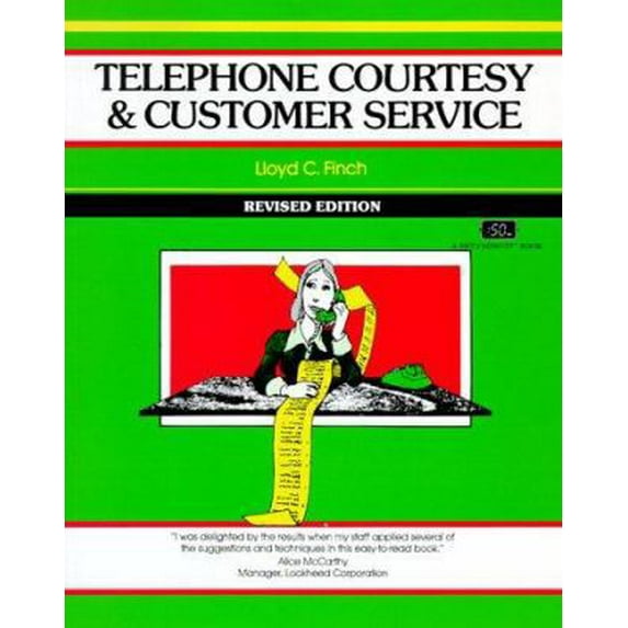 Pre-Owned Telephone Courtesy & Customer Service (Paperback) 1560520647 9781560520641