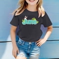 thumbnail image 2 of WEAIXIMIUNG Musically Top Cute Kids' Short Sleeve Crew Neck T Shirt With Monthly Word Prints 2-3 Years, 2 of 4