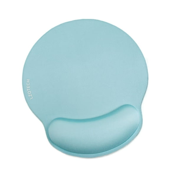 LZQTECH Mousepads, Ergonomic Mouse Pad with Gel Wrist Rest, Comfortable Mousepad with Smooth Wrist Support Surface and Non-Slip PU Base
