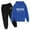 Blue, variant on Trapstar Kids Hoodies Sets Long Sleeve Graphic Sweatshirts for Boys Girls Loose Trapstar Street Pullover Sweatshirts+Sweatpants Kids Set of 2 Classic Sweatshirts Sets(Black, 160)