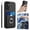 Black, variant on Wallet Case for Samsung Galaxy A54 5G, Stylish Ultra Slim PU Leather Card Slots Ring Stand Wrist Strap Shockproof Protective Thin Lightweight Back Case Cover for Samsung Galaxy A54 5G, Black