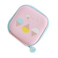 thumbnail image 2 of Square Mini Cute Headset Box Little Fresh Zipper holder coin pouch Mini Children Coin Purse Key Storage Wallet Pouch Bag Gift, 2 of 7