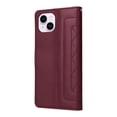 thumbnail image 6 of JTCASES Compatible with iPhone 14 6.1 inch Case Wallet Flip Folio Case [Kickstand] with RFID Blocking Card Holders [Shockproof] and Wrist Strap Phone Cover for Men Women Girls, Winered, 6 of 12