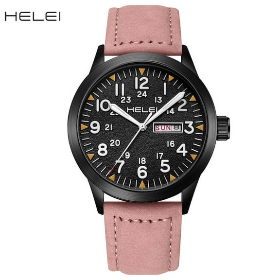 HELEI Men's Quartz Watch Waterproof Wristwatches 802215658961