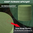 thumbnail image 2 of 4Pcs Flower Foam Blocks,6.5Inch Round Dry Floral Foam for ,for Wedding Aisle Flowers, Decoration, 2 of 7