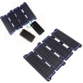 thumbnail image 4 of ETFE Solar Power Panel, 2 USB Output Professional 14W 5V Portable Solar Panel Folding  For Mobile Phones Blue, 4 of 8