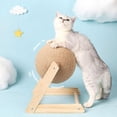 thumbnail image 4 of Choosebetter Cat Scratching Post Cat Scratcher Toy with Sisal Rope Ball, Cat Climbing Fram for Indoor Cats Scratch, 4 of 6