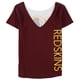 thumbnail image 2 of Camiseta gráfica Touch Redskins con espalda en V para mujer, blanca, mediana, 2 of 2
