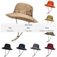 thumbnail image 2 of Noric Outdoor Utility Bucket Hat Wide-Brim UPF Sun Protection Boonie Hat for Fishing Hiking Festival, 2 of 2