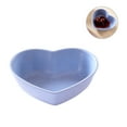 thumbnail image 5 of REOFLYUP Sauce Dipping Bowl Heart Shape Wheat Straw 4 Pcs Assorted Color, 5 of 5