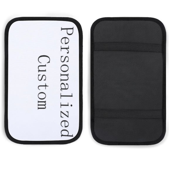 Personalized Custom Universal Armrest Cover Pad, Protect from Pet Claws, Dirt, and Sticky Fingers, Comfortable Car Decor Accessories Fit for Most Cars, Vehicles, SUVs