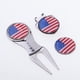 thumbnail image 4 of Aleación De Golf Portátil Reparación De Cambio Herramienta Pitch Groove Cleaner \u0026 Golf Club Ball Marker \u0026 Hat Clip Accesorios Baoblaze Marcador de bola de club de golf, 4 of 8