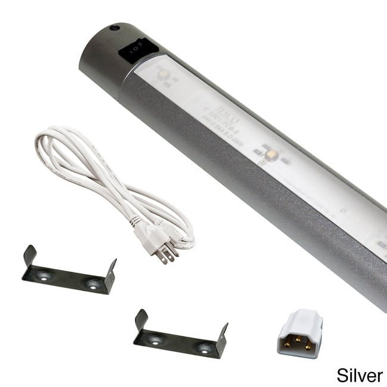 Jesco Lighting S801-24-30BZ 24 in. LED Sleek Plus Linkable with Switch, Bronze