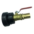thumbnail image 4 of Adaptador de drenaje de de mano IBC, (14 mm-32 mm de diámetro) - para accesorios de válvula de manguera de jardín, grado alimenticio, 8 F, 4 of 8