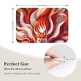 thumbnail image 4 of Vsdgher Red Sun Flame Fox Hem Mat 40x60 - Multipurpose Doormat for Indoor & Outdoor Use - Welcome Your Guests with our Entrance Mat, 4 of 6