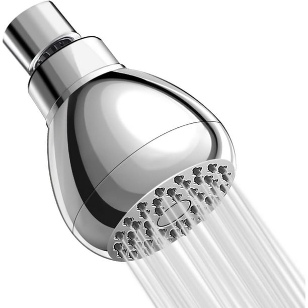 Inch High Pressure Shower Head, 2.5 GPM Shower Head Shower Heads, Adjustable Brass Ball Head
