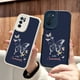thumbnail image 1 of Destaca entre la multitud: cubierta de teléfono plateada de doble capa mate con estampado artístico vibrante para iPhone 15 Pro Max 14 13 12 Pro 11, 1 of 4