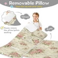 thumbnail image 3 of Pioneer Flower Floral Print Pattern Toddler Nap Mats for Kids Preschool,Sleeping Mat Bag or Kids,Toddler Sleeping Bag,Toddler Nap Mat or Daycare, 3 of 6