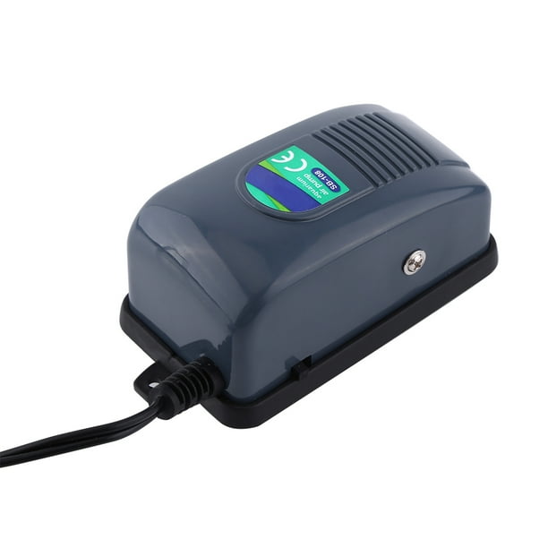 Bomba de aire para peces, bomba de oxígeno ajustable de alta eficiencia energética para acuarios, bomba de aire para peceras, durabilidad mejorada