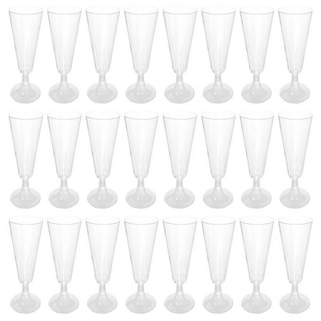 

40pcs Cocktail Goblets Party Champagne Goblets Unbreakable Drinking Wine Flutes(150ml)