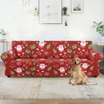 thumbnail image 5 of XYZCANDO Santa Claus Couch Covers Chair Sofa Covers Stretch Printed Armchair Slipcover Couch Cushion Covers Washable Furniture Protection for Pet Kids, 5 of 6
