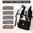 thumbnail image 6 of Sunyuer Laptop Backpack Backpack for Men Women, Lightweight Multi-pocket Waterproof Backpack for College Travel Hiking Anti-Theft Daypack, 6 of 8