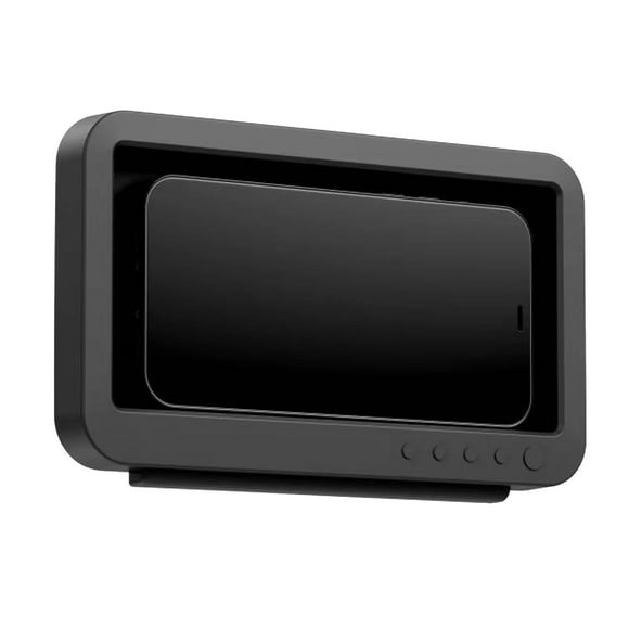 Waterproof Wall-Mounted Cell Phone Holder Case with Touch Screen Self Adhesive Anti-Fog Touch Phone Holder