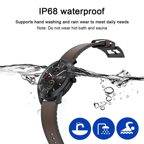 DT98 Business Bluetooth Call Smart Watch Full Screen Touch IP68 Waterproof Heart Rate Blood Pressure Monitor Smart Watch Walmart