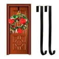 thumbnail image 3 of Wreath Hanger, Adjustable Over The Door Wreath Hanger & Wreath Holder & Wreath Hook for Door（Pack Of 2）, 3 of 10