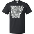 thumbnail image 3 of Inktastic Arkansas Silhouette Mandala T-Shirt, 3 of 5