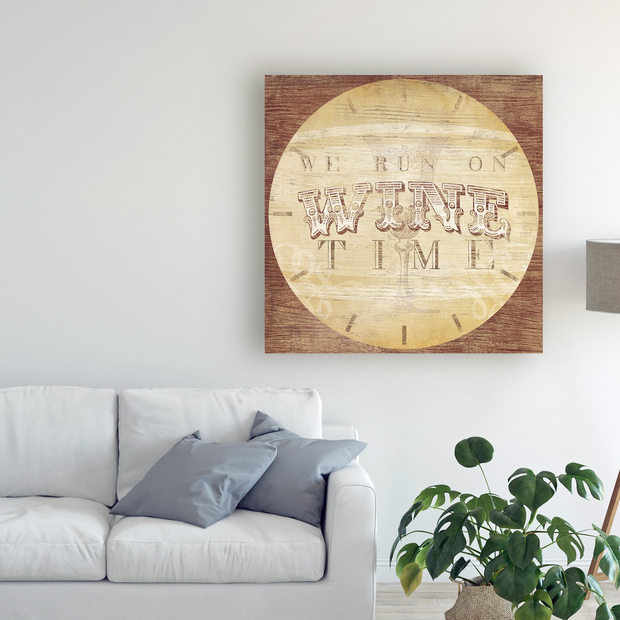 Trademark Fine Art 'Beverage O'Clock IV' Canvas Art by June Erica Vess