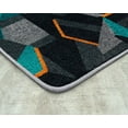 thumbnail image 2 of Joy Carpets Kid Essentials Indoor Makerspace / Learning Commons / Teen Rectangle Stealth 7'8" x 10'9" Area Rug In Color Teal, 2 of 4