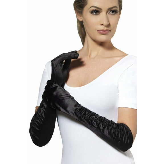 Temptress Long Black Gloves Adult
